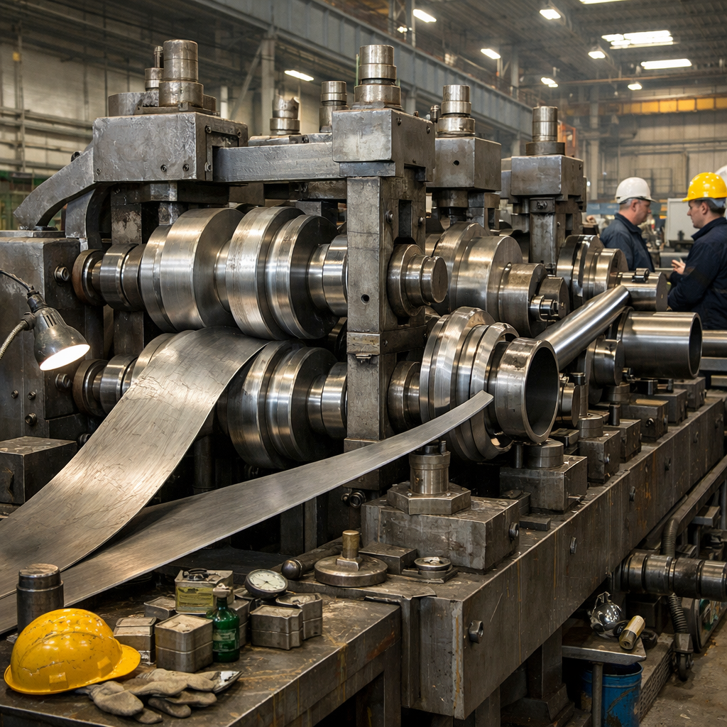 Forming Mill Process For Rim Forming Mill