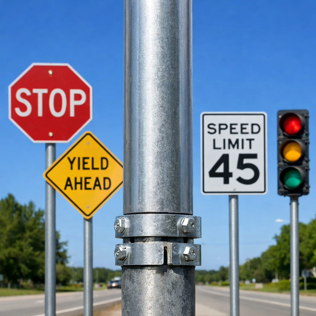 Sign Post Tube