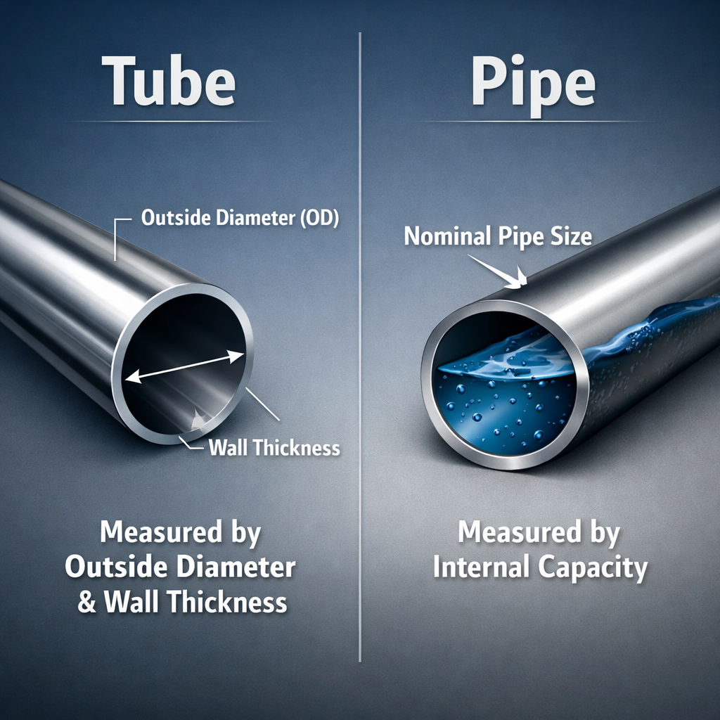 Tube vs. Pipe
